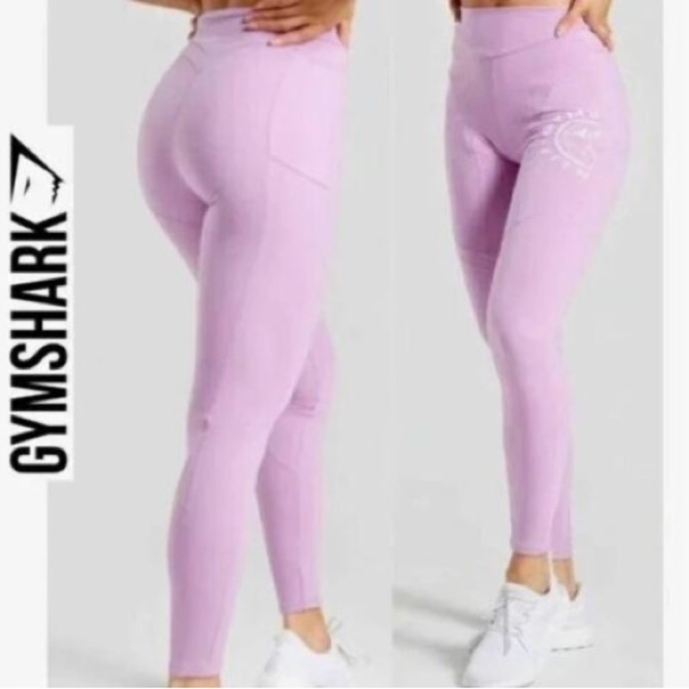 Gymshark purple leggings RARE - Picture 4 of 6